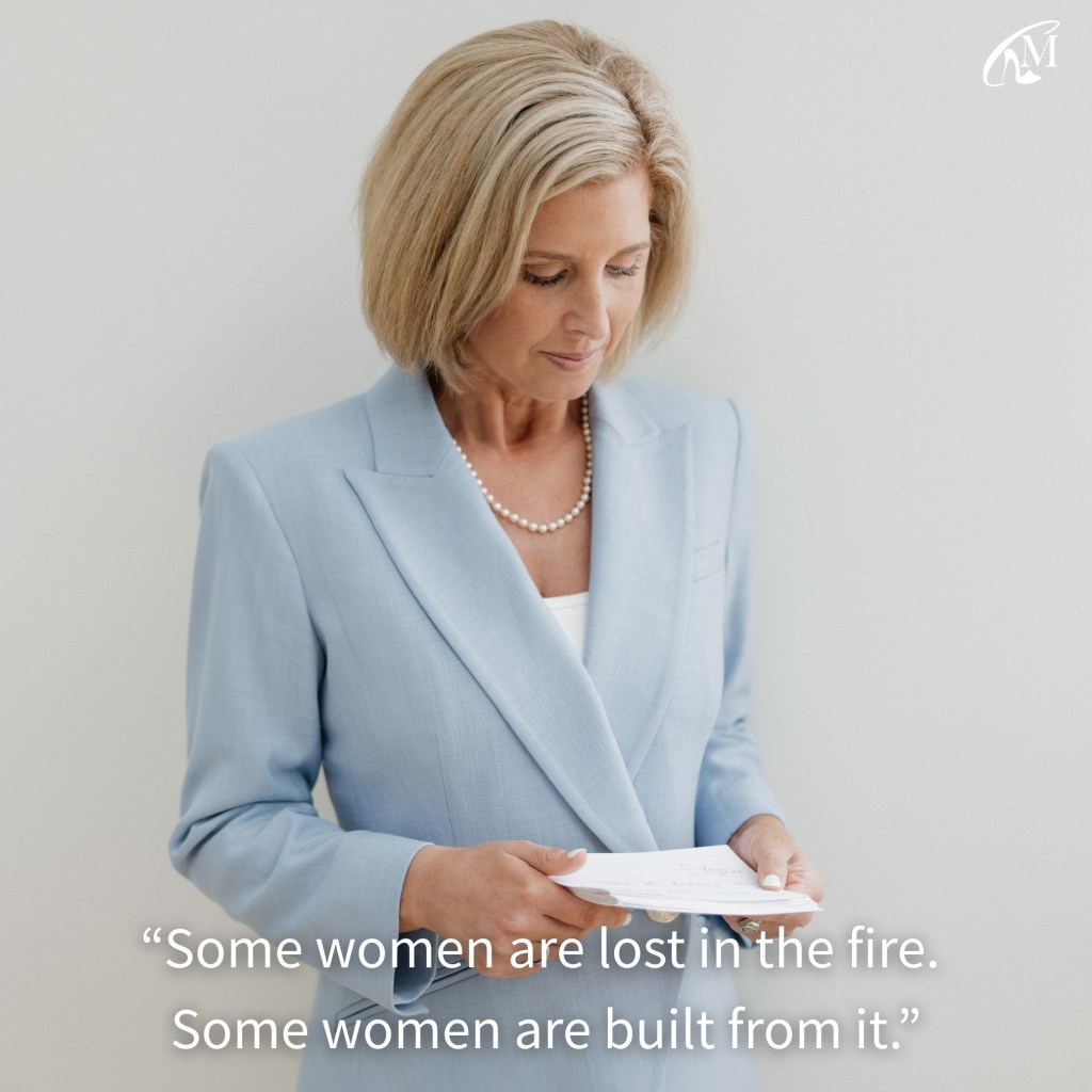 “Rising from the fire motivational message”